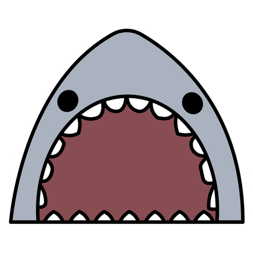 here is a Cute Shark Sticker from the Cute collection for sticker mania