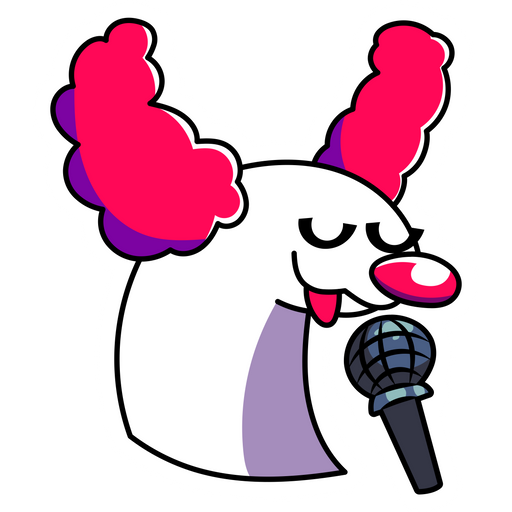 here is a Friday Night Funkin' Clowfoe Sticker from the Friday Night Funkin' collection for sticker mania