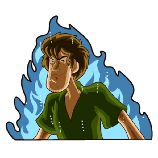 here is a Ultra Instinct Shaggy Meme from the Memes collection for sticker mania